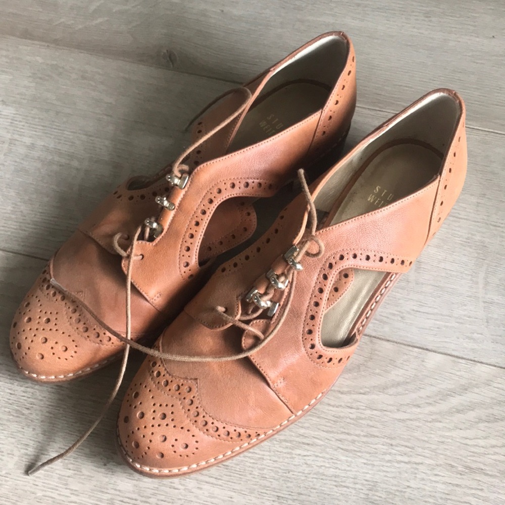 Stuart Weitzman women shoes classic oxford